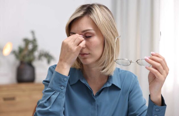 Application of dexpanthenol eye drops
